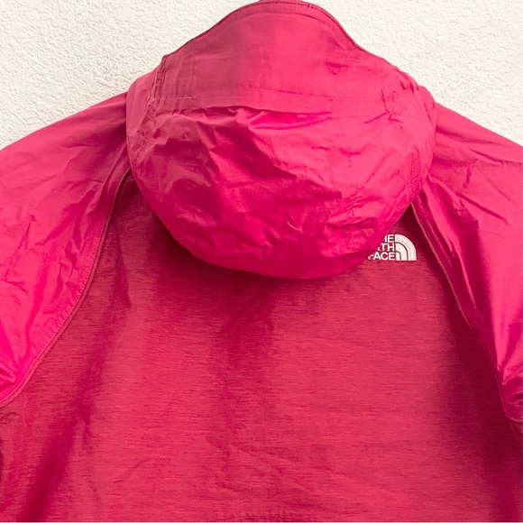 THE NORTH FACE Pink Red Dryvent Women’s Hooded Rain Jacket Size XS - Picture 9 of 16